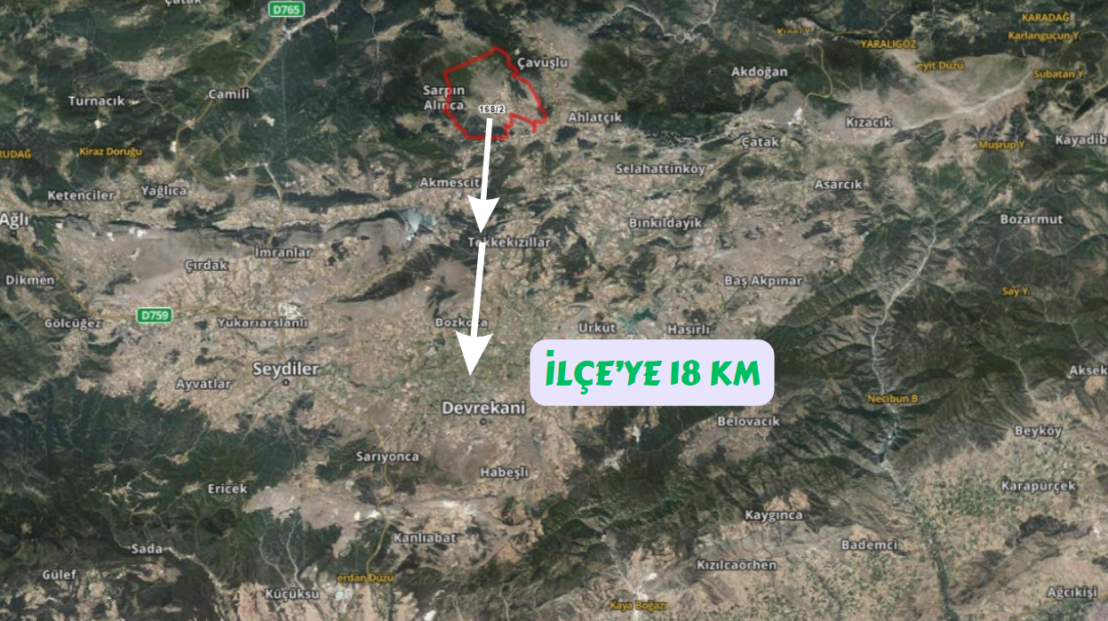 KASTAMONU DEVREKANİ ŞENLİK KÖYÜ 8312 M² NİN 277 M² HİSSESİ - KASTAMONU DEVREKANİ fotoğraf 4